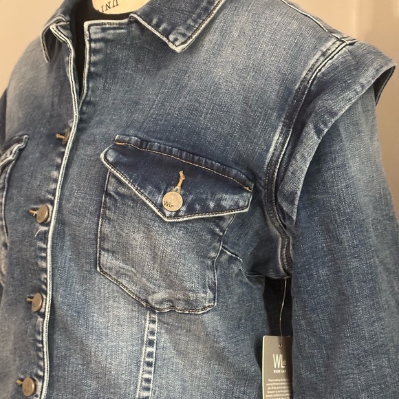 1 left.Road Trip Denim Jacket - Picture 4 of 7